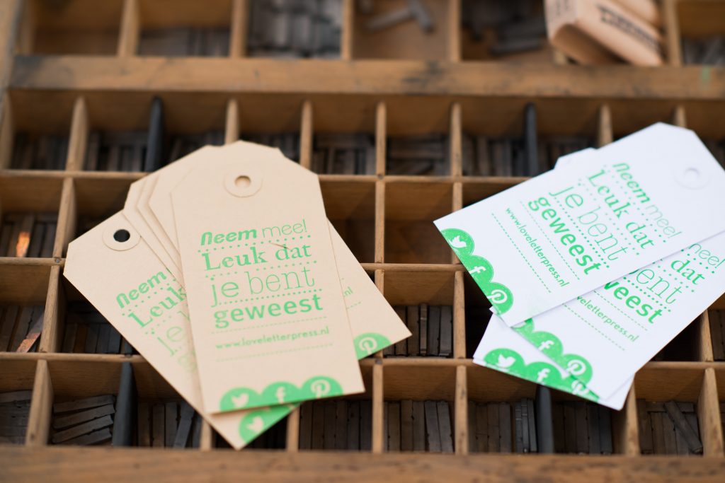 Engaged 2014 Love Letterpress Trouwkaarten letterpress