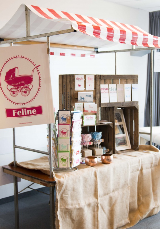 GEBOORTEMARKT GEBOORTEKAARTJE LETTERPRESS GOEDKOOP